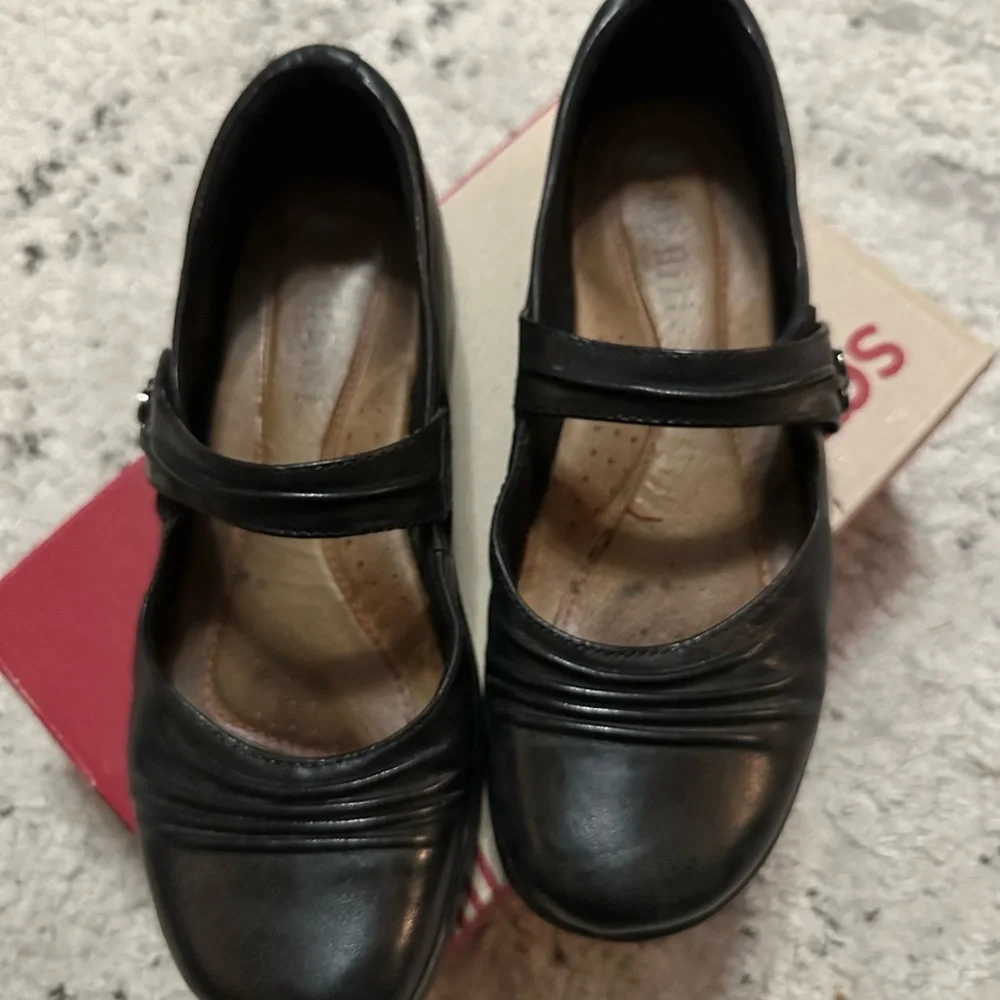 Cobb Hill by New Balance Black Mary Jane Women’s Shoes Size 6W - Picture 3 of 7